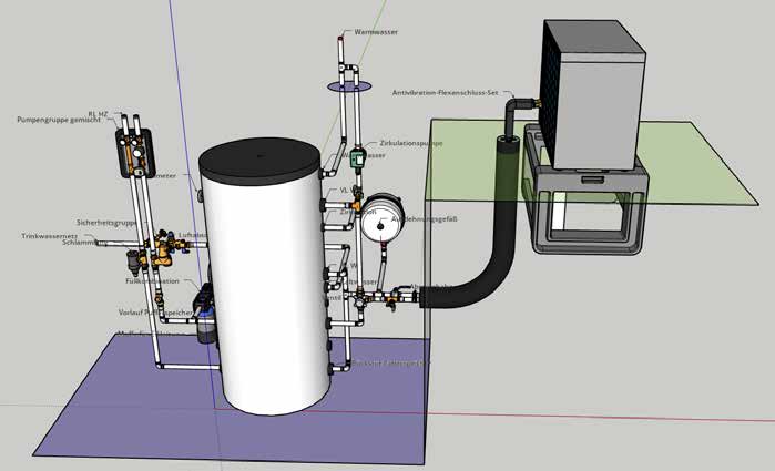 Schematische Anordnung aus der MV-1-Dokumentation